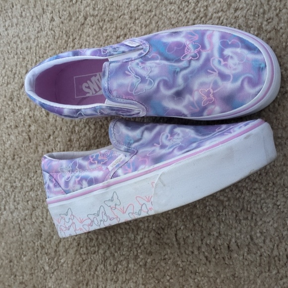 BRAND NEW Vans Butterfly Platform Canvas Women's - Picture 2 of 9